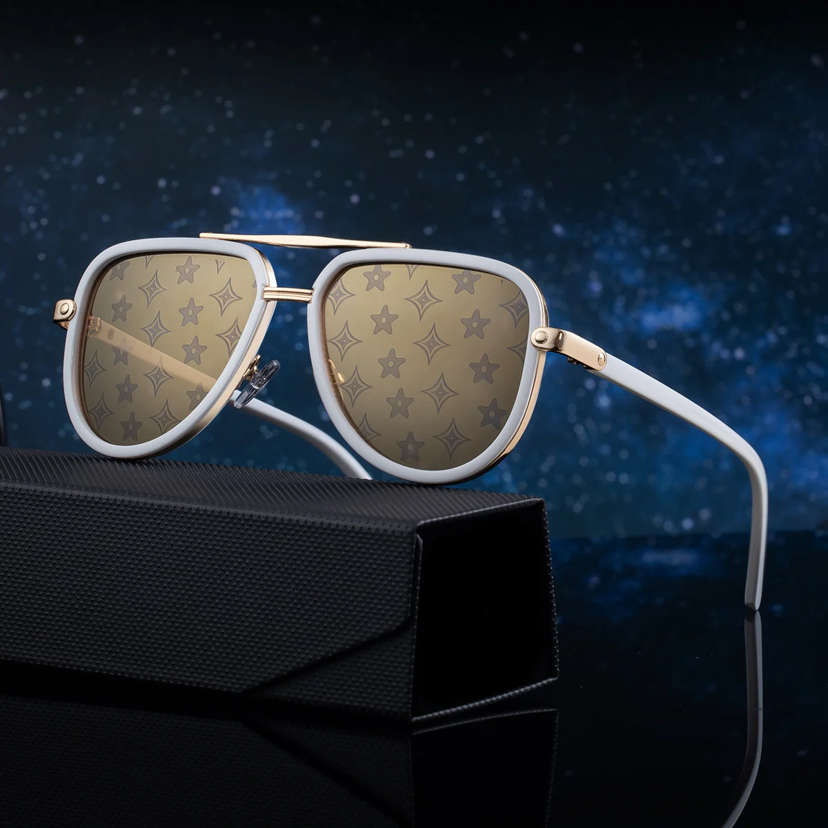 Unisex Retro Aviator Sunglasses - New Fashion Trendy Pilot Sun Glasses UV400