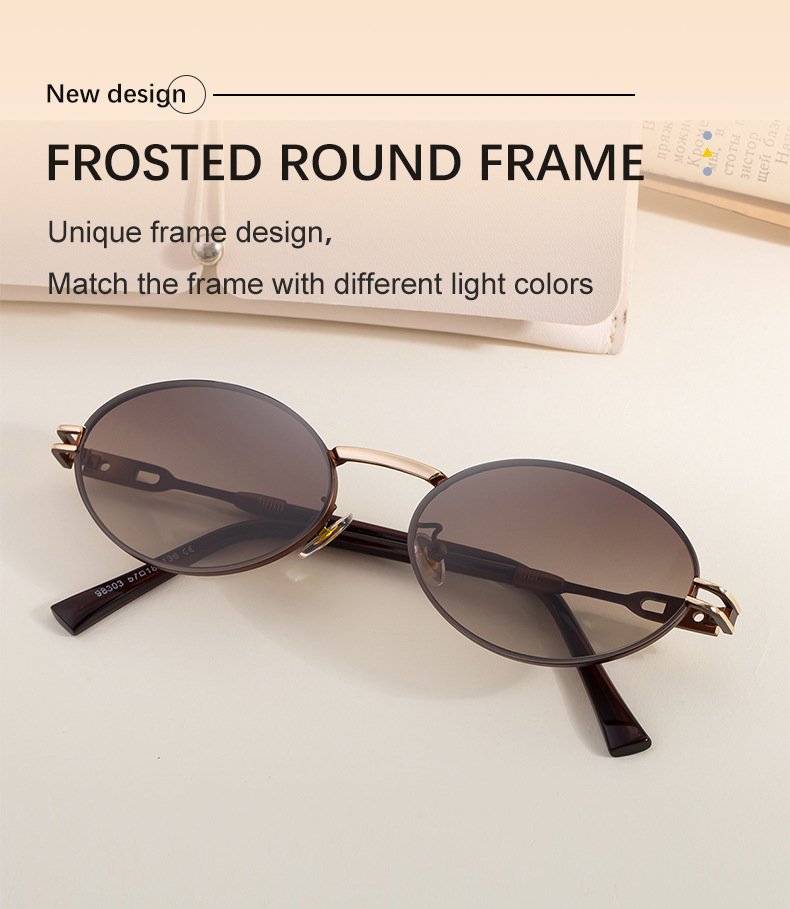 Women's Fashion Oval Sunglasses - Trendy Personalized Outdoor UV400 Eyewear Details and Specifications