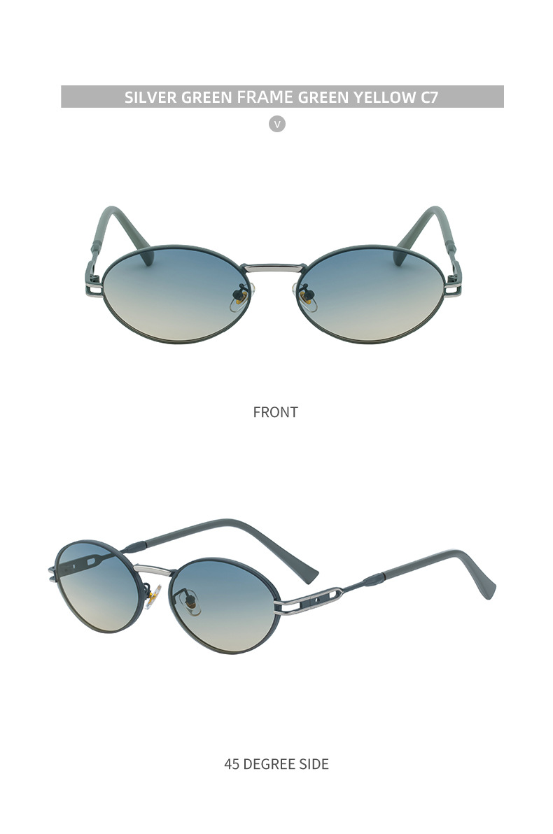 Women's Fashion Oval Sunglasses - Trendy Personalized Outdoor UV400 Eyewear Details and Specifications