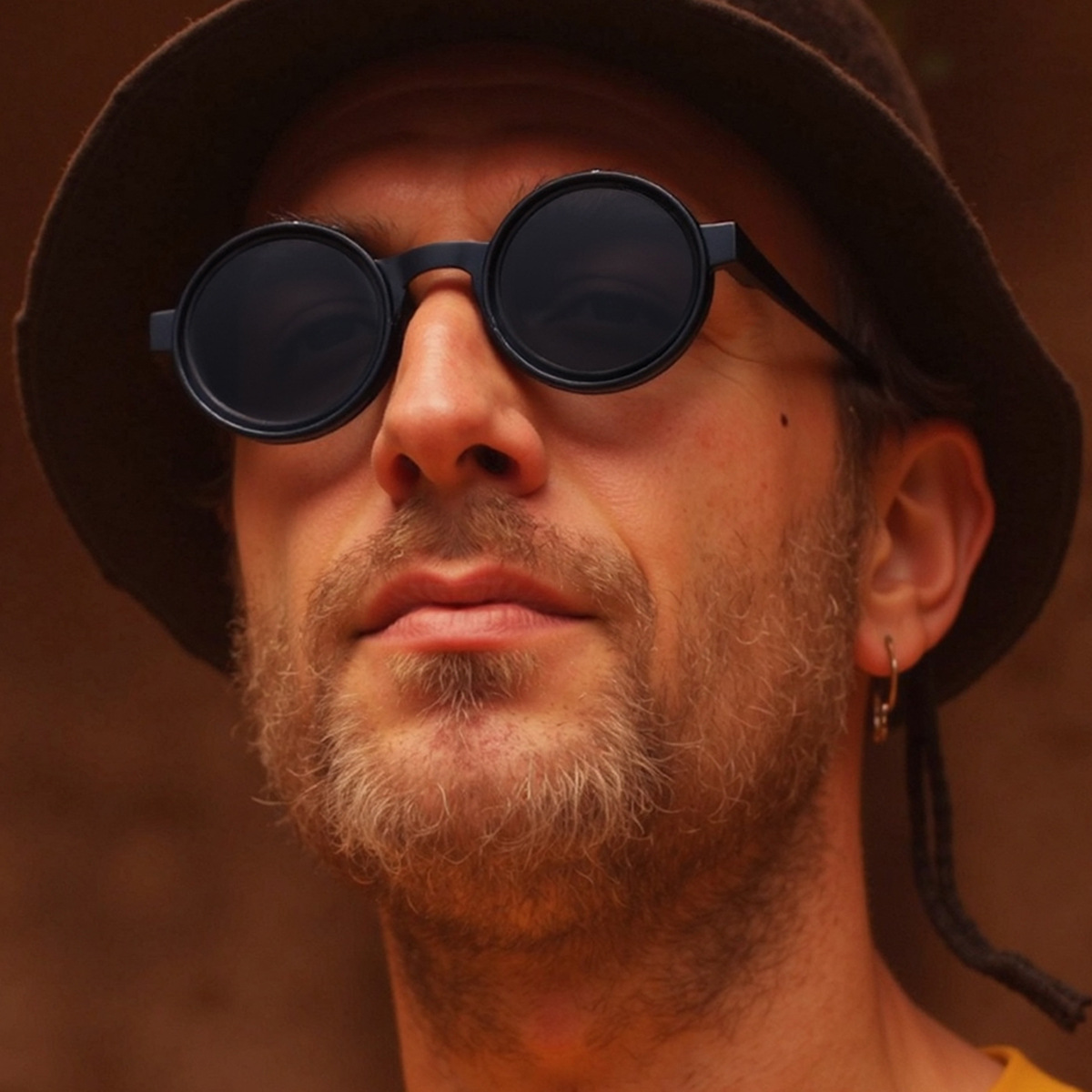 Men's ND9 Adjustable Zoom Sunglasses - Premium Round Polarized UV400 Eyewear Custom Eyewear