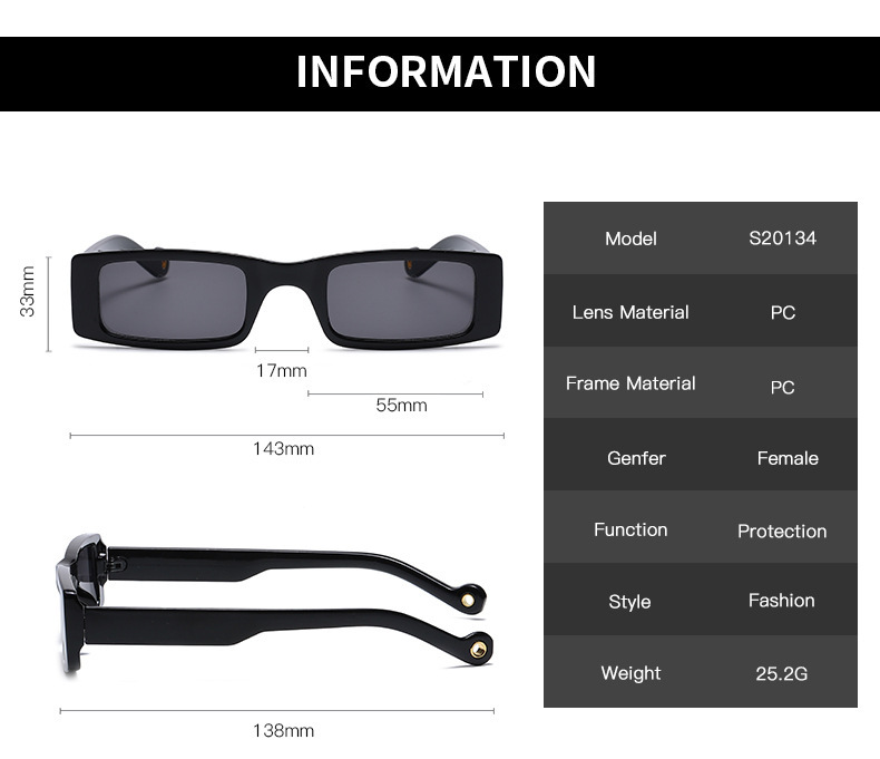 Multiple colors available PC Retro Street Photography Sunglasses / $1.99 per pair (Wholesale Price) - View 4
