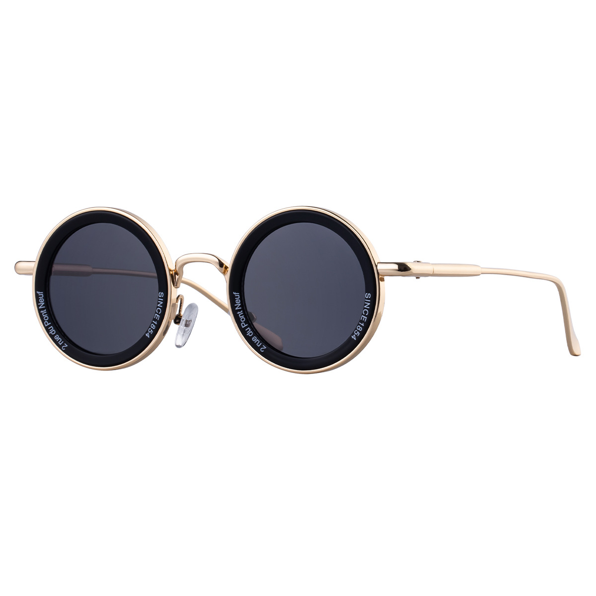 Unisex Fashion Round Sunglasses - Retro Unique UV400 Sun Glasses Wholesale Custom Eyewear