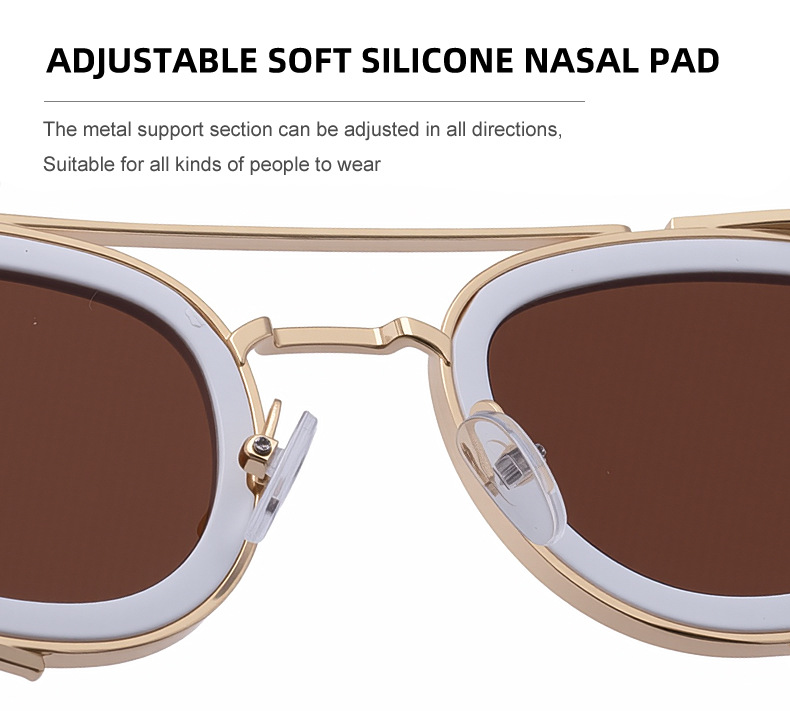 Men's High-End Oval Sunglasses - Vintage Luxury Driving UV400 Eyewear Details and Specifications