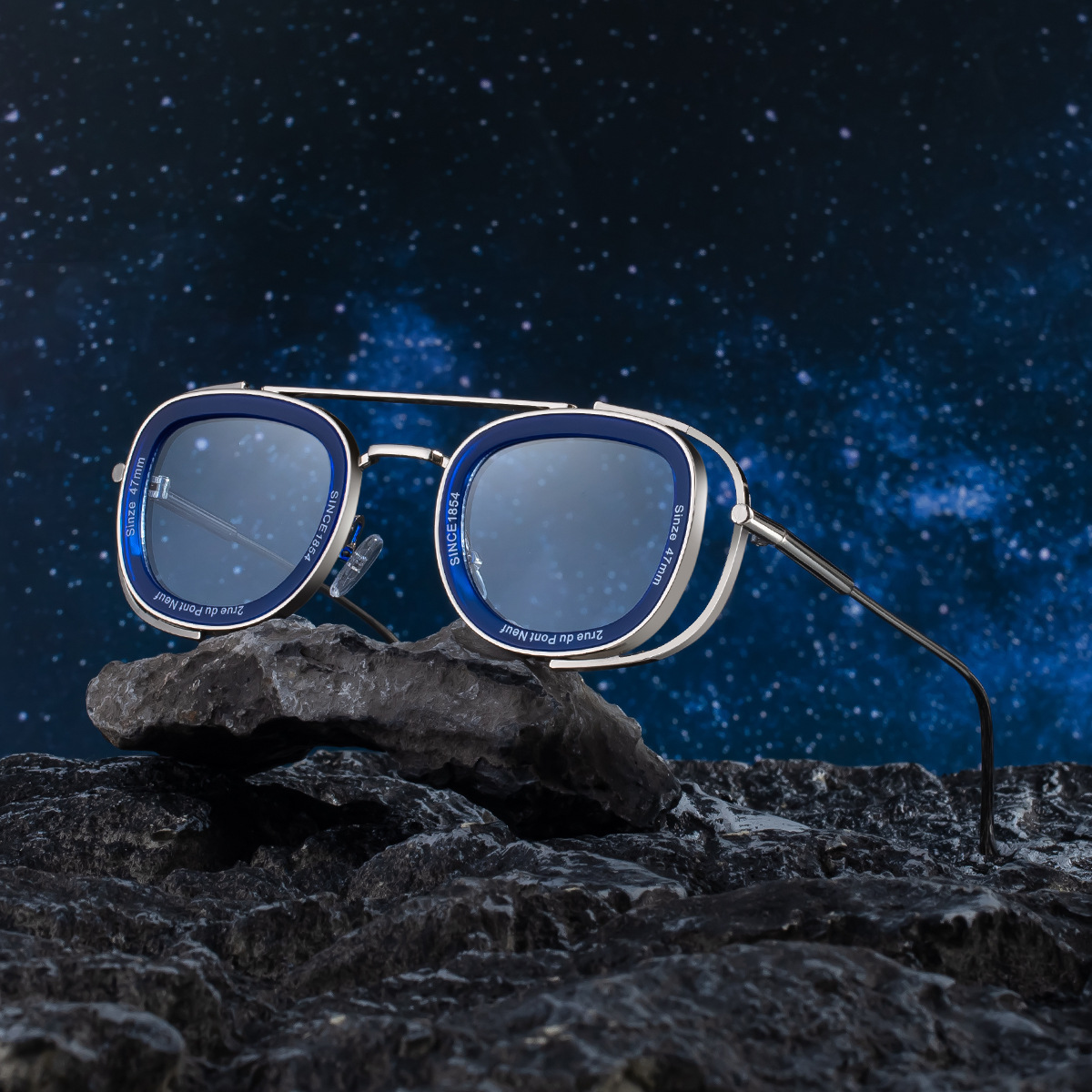 Men's High-End Oval Sunglasses - Vintage Luxury Driving UV400 Eyewear Custom Eyewear