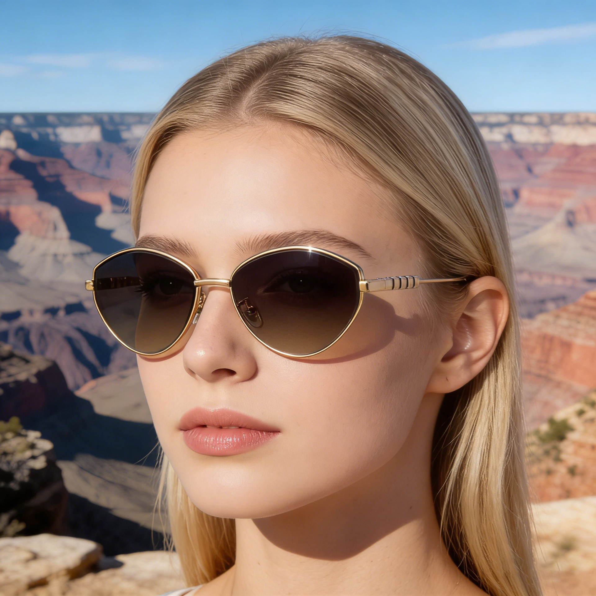 Women's Fashion Cat Eye Sunglasses - Trendy Street Style UV400 Outdoor Shades Details and Specifications