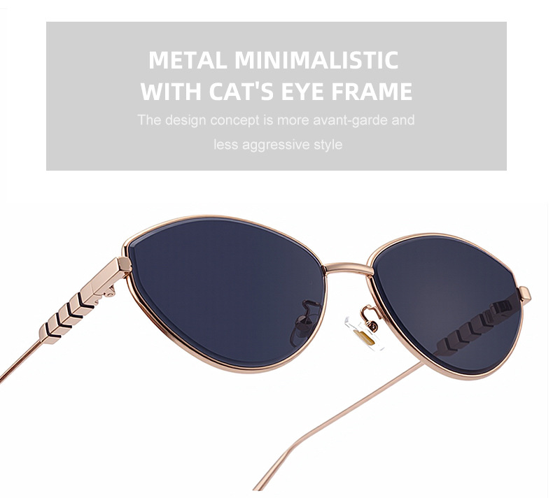 Women's Fashion Cat Eye Sunglasses - Trendy Street Style UV400 Outdoor Shades Details and Specifications