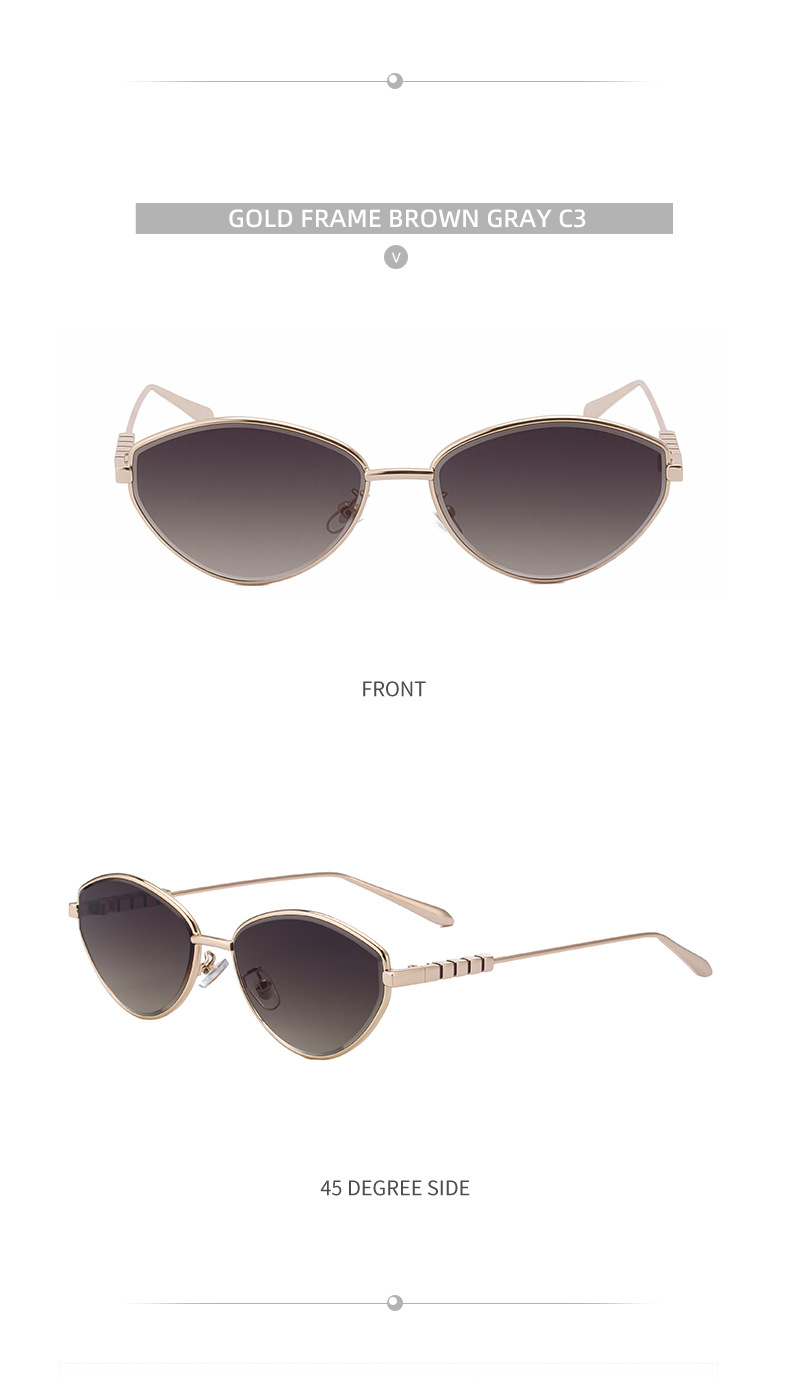 Women's Fashion Cat Eye Sunglasses - Trendy Street Style UV400 Outdoor Shades Details and Specifications