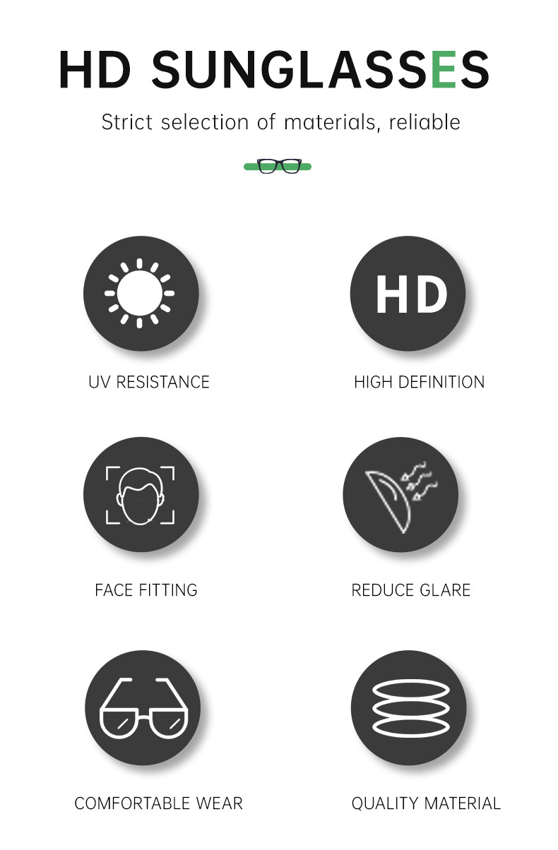 Black Metal Men's Irregular Metal Sunglasses - Premium Slingshot Temple UV400 Shades - Details 4