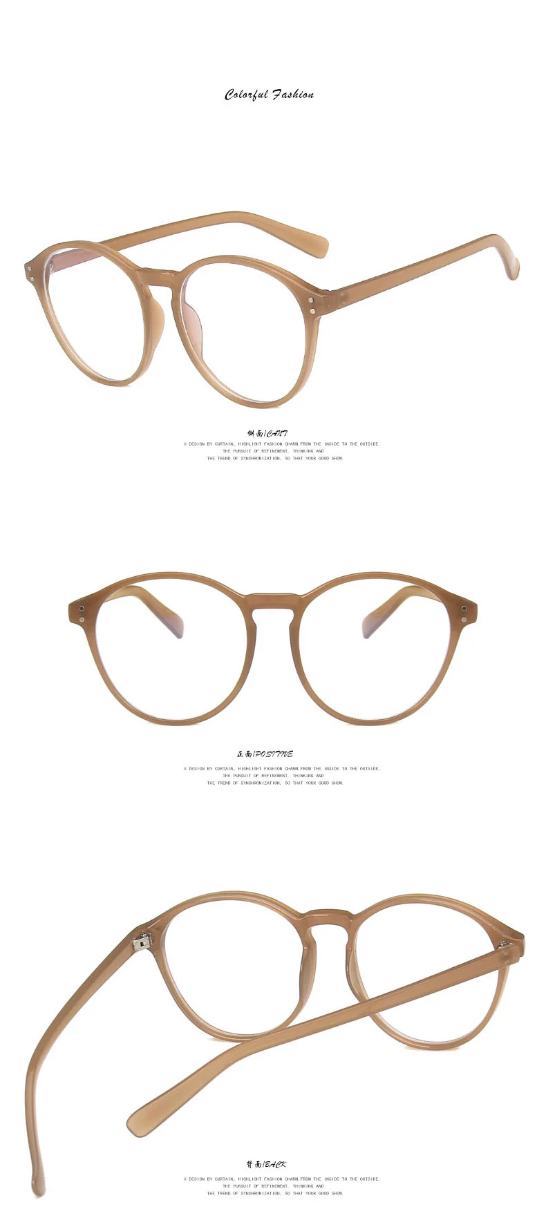  PC New Design TR Eyeglass Framed Women Wholesale Filter Blue Light Eyeglasses Fashion Anti Blue Light Glasses Women - Details 4
