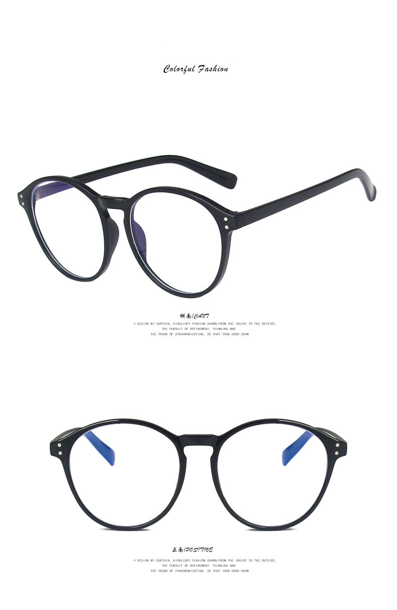 PC New Design TR Eyeglass Framed Women Wholesale Filter Blue Light Eyeglasses Fashion Anti Blue Light Glasses Women - Details 6
