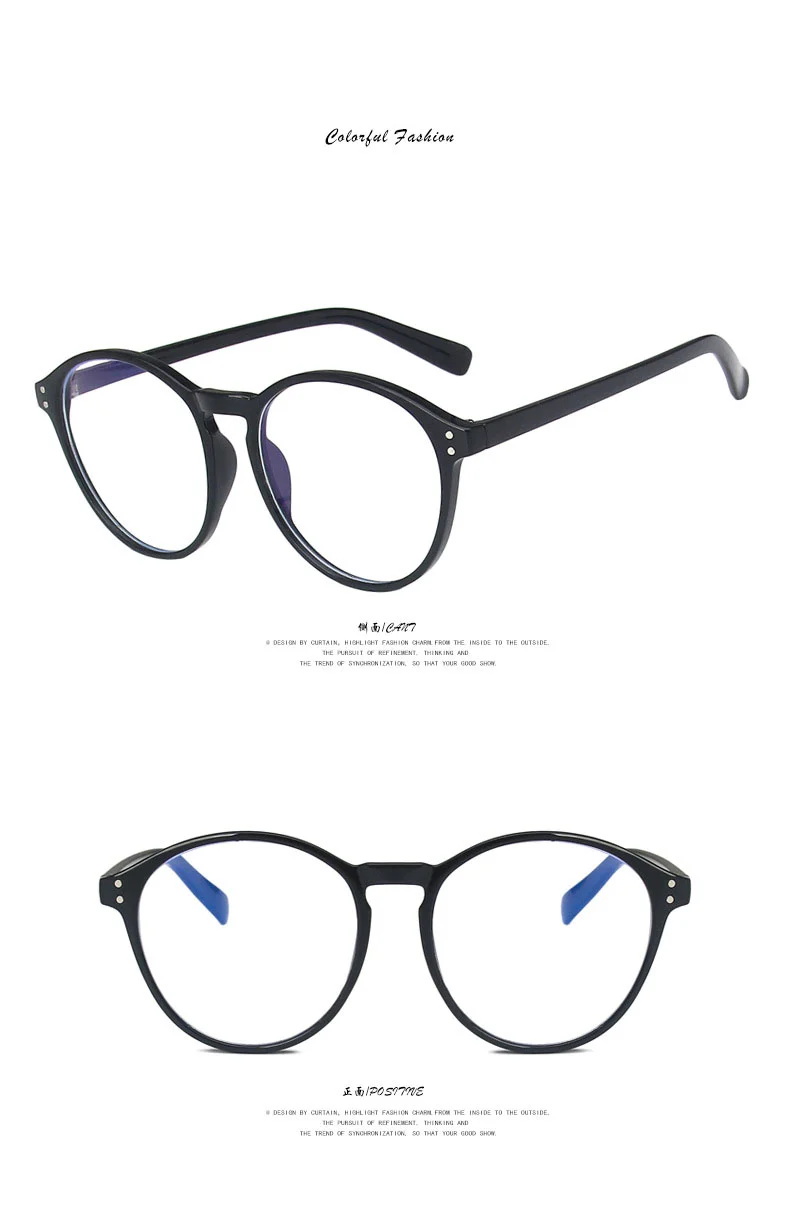  PC New Design TR Eyeglass Framed Women Wholesale Filter Blue Light Eyeglasses Fashion Anti Blue Light Glasses Women - Details 6