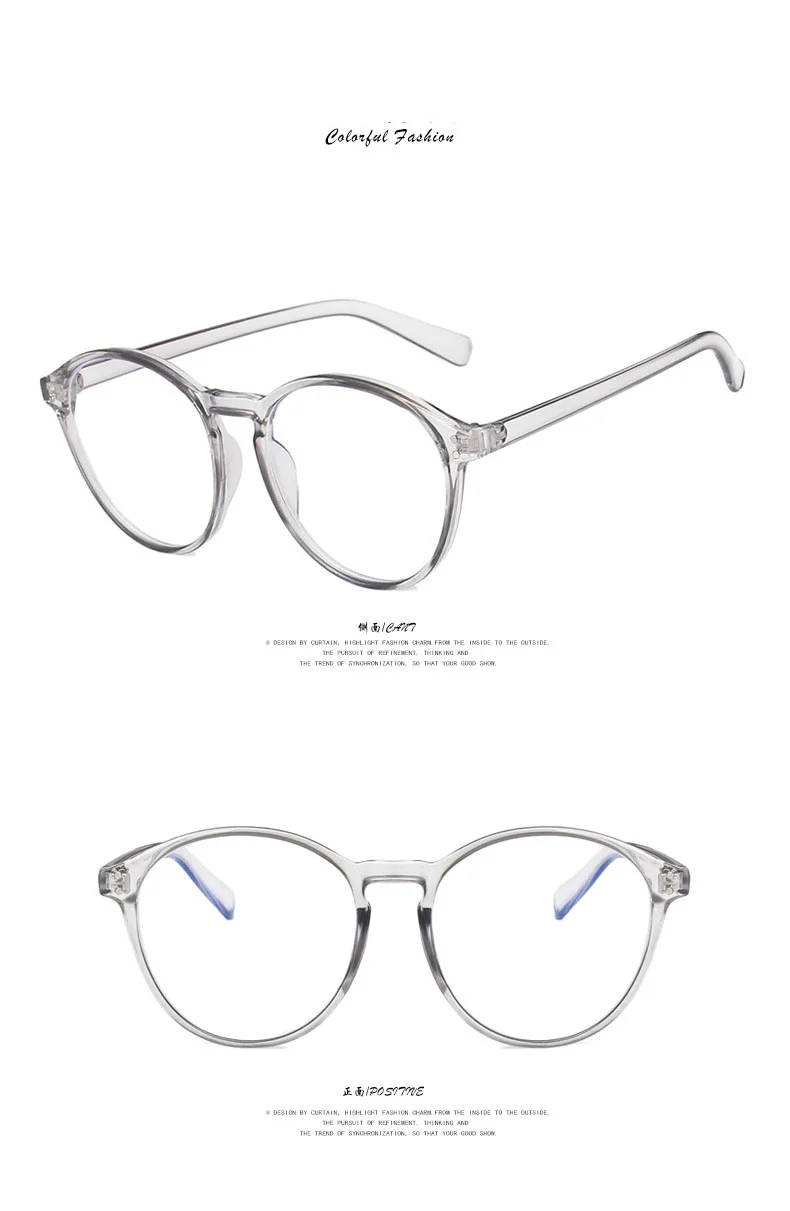  PC New Design TR Eyeglass Framed Women Wholesale Filter Blue Light Eyeglasses Fashion Anti Blue Light Glasses Women - Details 7