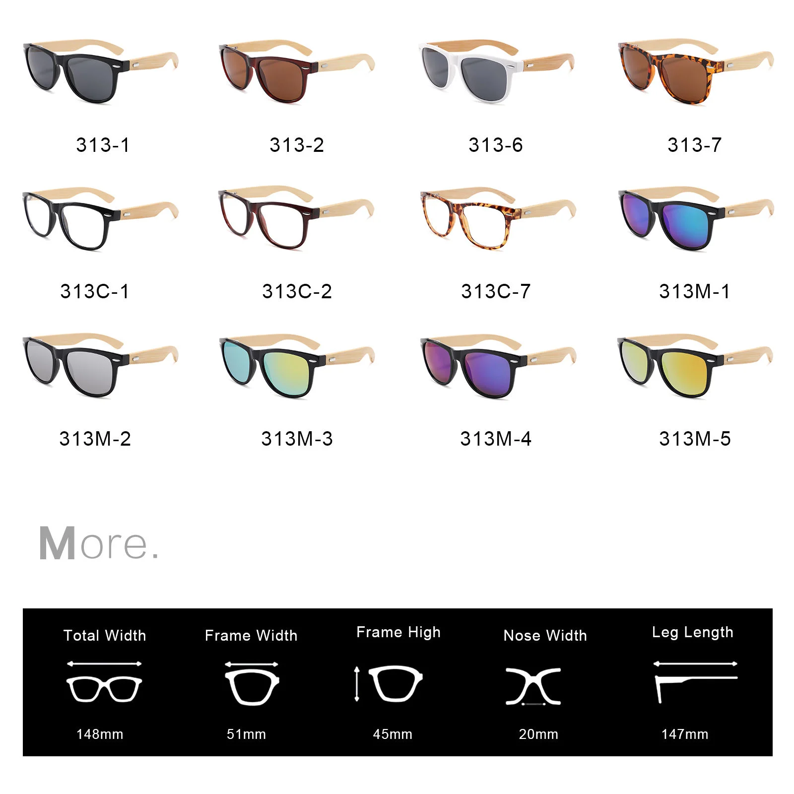 Red, Blue, S Black, Purple, Yellow, Green, Clear, Light... Wooden 2025 Fashion Uv400 Retro Stylish Customize logo Sunglasses Mens Bamboo Wooden Shades OEM Wholesale Sunglasses - View 3
