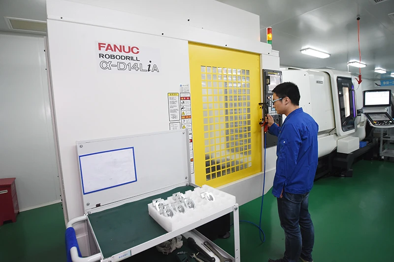 CNC Milling Machine — Hermitin Optical Manufacturing Facility