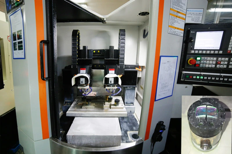 CNC Precision Cutting System — Hermitin Optical Manufacturing Facility