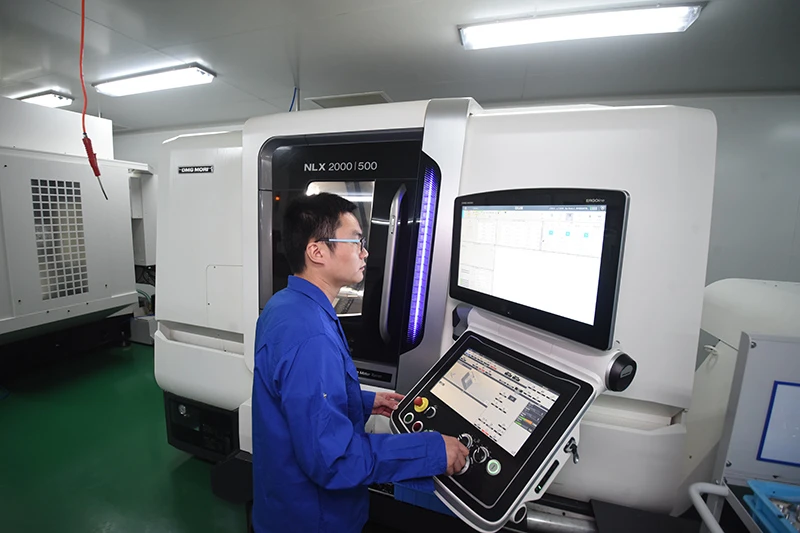 CNC Turning Center — Hermitin Optical Manufacturing Facility
