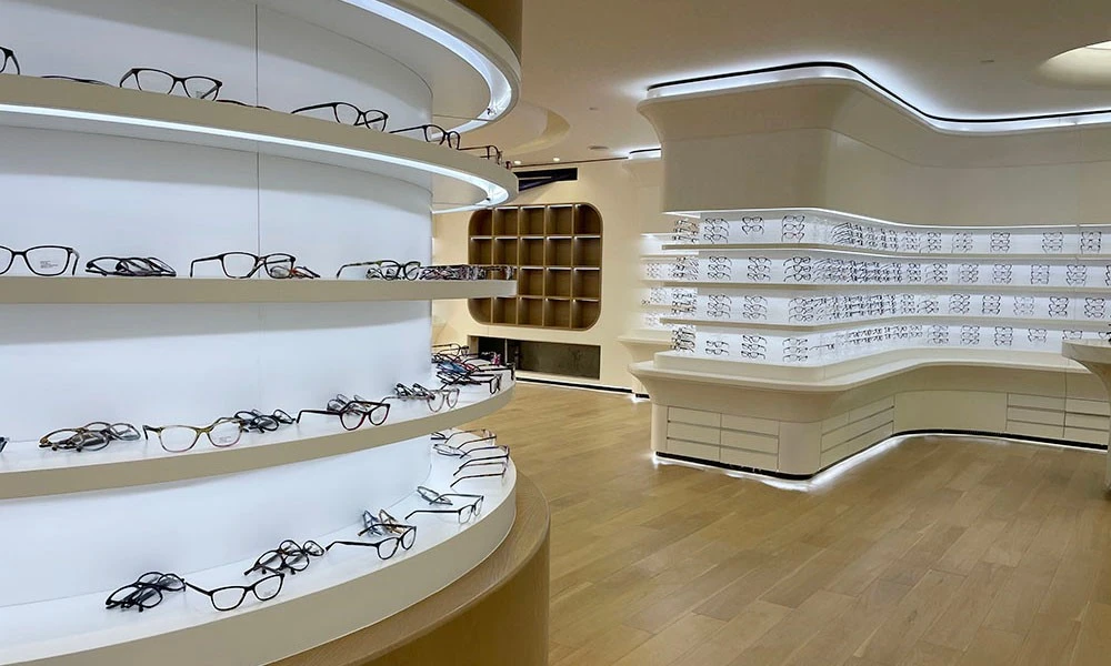 Glasses Showroom — Hermitin Optical Manufacturing Facility