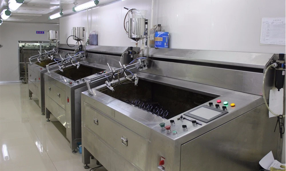 Plastic Production Line — Hermitin Optical Manufacturing Facility