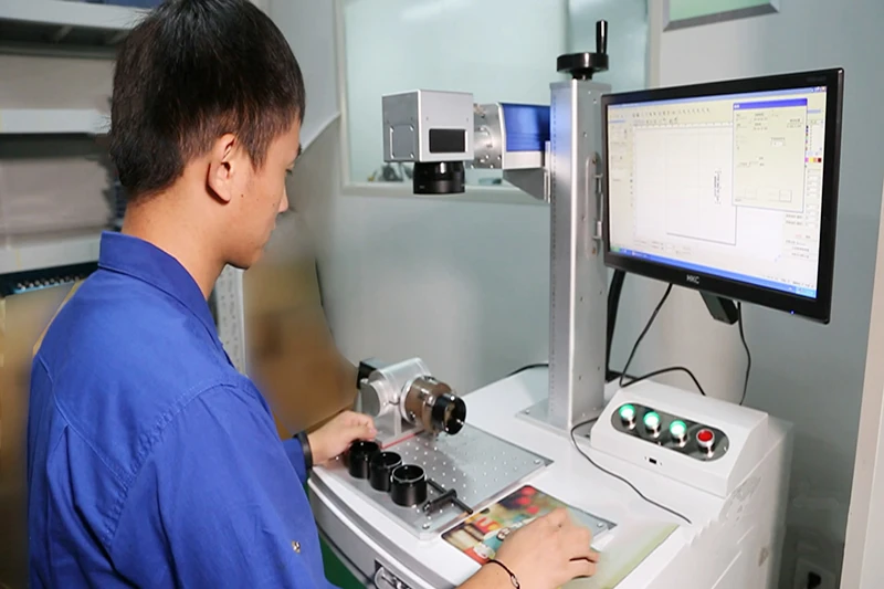 Precision Laser Marking System — Hermitin Optical Manufacturing Facility