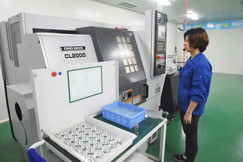 Precision CNC Lathe — Hermitin Optical Manufacturing Facility