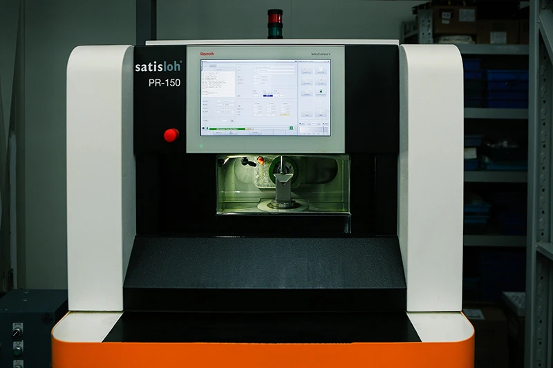 Profile Grinding Calibration System — Hermitin Optical Manufacturing Facility